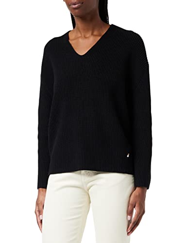 BOSS Women's C_Fardinan Sweater, Black, S von BOSS