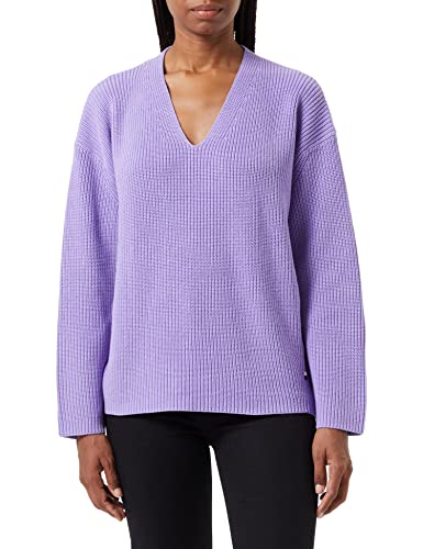 BOSS Women's C_Fardinan Sweater, Bright Purple, XL von BOSS