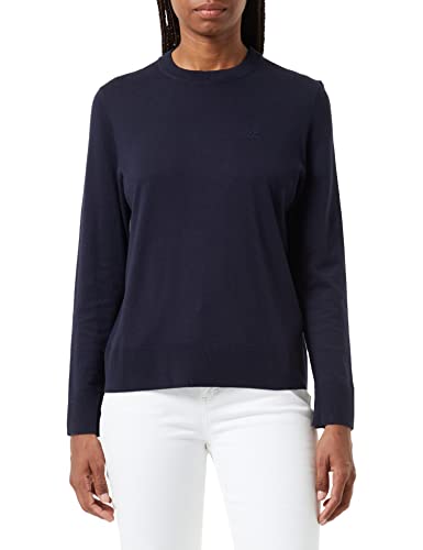 BOSS Women's C_Fibinnan Sweater, Open Blue, XS von BOSS