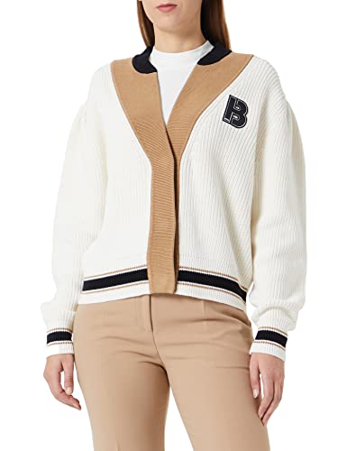 BOSS Women's C_Frague Knitted_Jacket, Open Miscellaneous962, S von BOSS