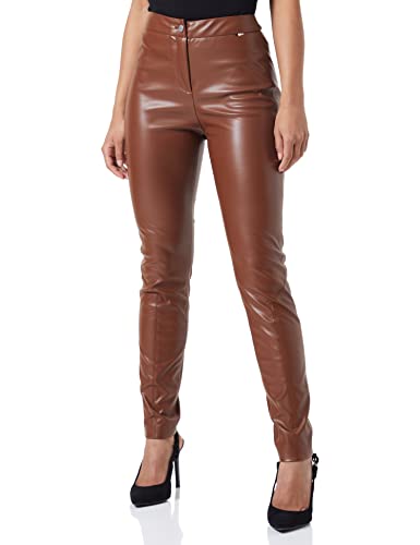 BOSS Women's C_Talega Trousers, Open Brown, 34 von BOSS