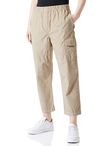 BOSS Women's C_Tjoger Trousers_Flat, Medium Beige263, 42 von BOSS