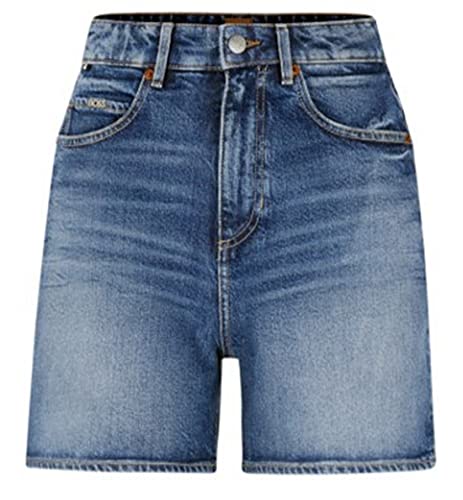 BOSS Women's Denim BC Jeans_Shorts, Bright Blue430, 28 von BOSS