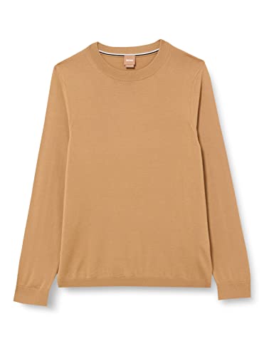 BOSS Women's Feganas Sweater, Medium Beige, M von BOSS