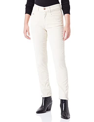 BOSS Women's Fran STR MR C 1.0 Jeans_Trousers, Open White118, 34 von BOSS