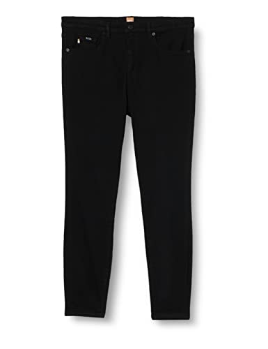 BOSS Women's Maye SUP S HR C Jeans_Trousers, Black2, 27 von HUGO BOSS