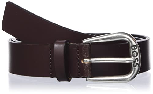 BOSS Women's Nala_Sz30 Belt, Dark Brown202, 80 von BOSS