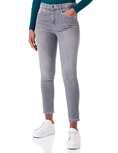 BOSS Women's Skinny Crop 4.0 Jeans-Trousers, Medium Grey, 26 von BOSS