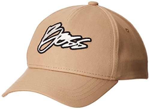 BOSS Women's Zabling Cap, Medium Beige260, S/M von BOSS