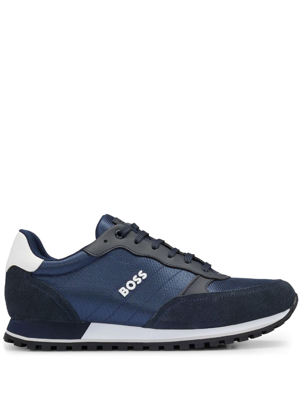 BOSS Sneakers mit Logo-Applikation - Blau von BOSS