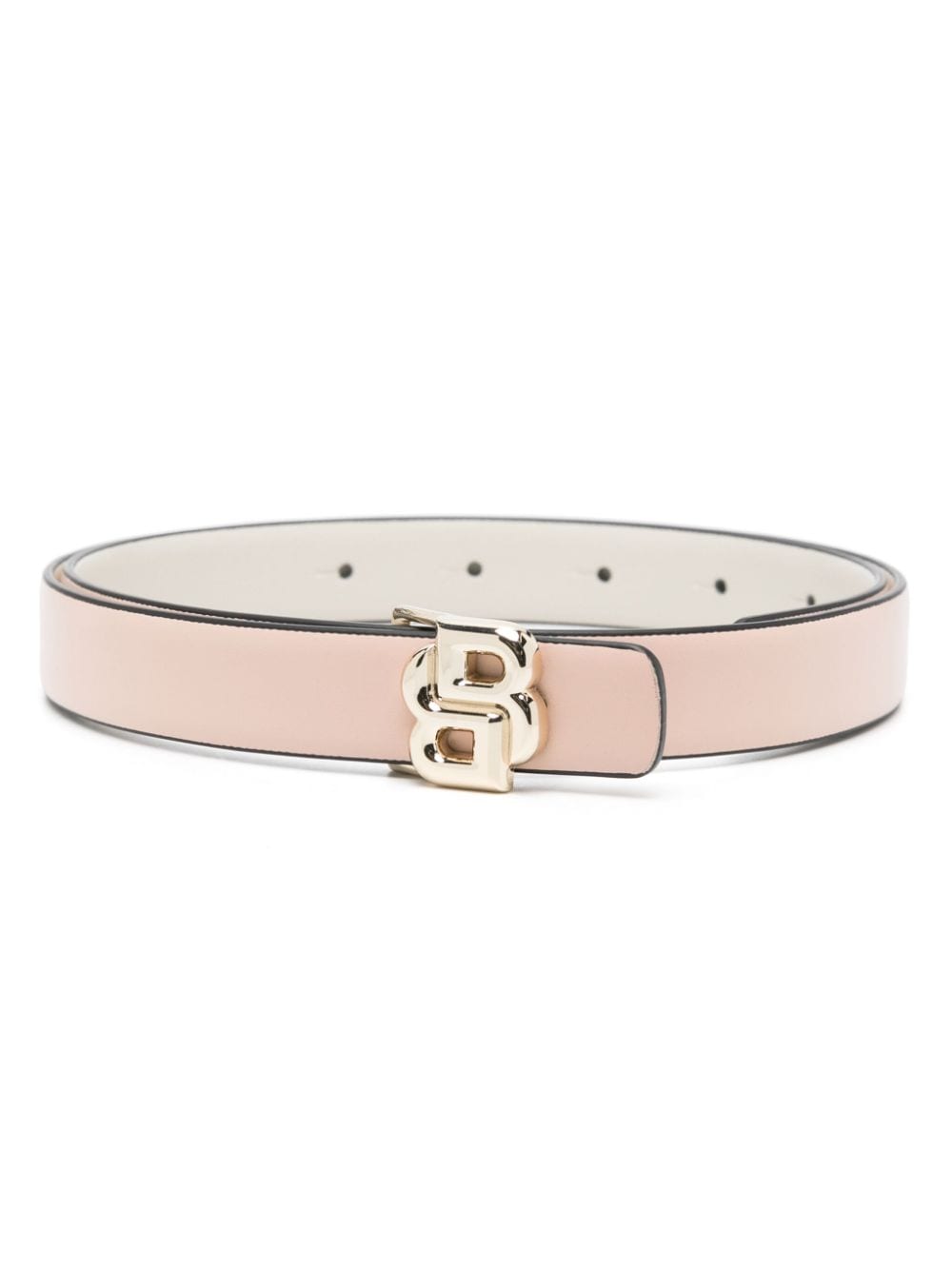 BOSS logo-buckle reversible belt - Rosa von BOSS