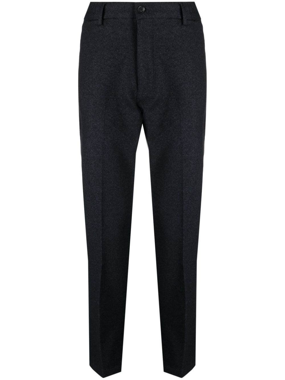 BOSS Tapered-Hose mit Logo-Patch - Schwarz BOSS Tapered-Hose mit Logo-Patch - Schwarz von BOSS