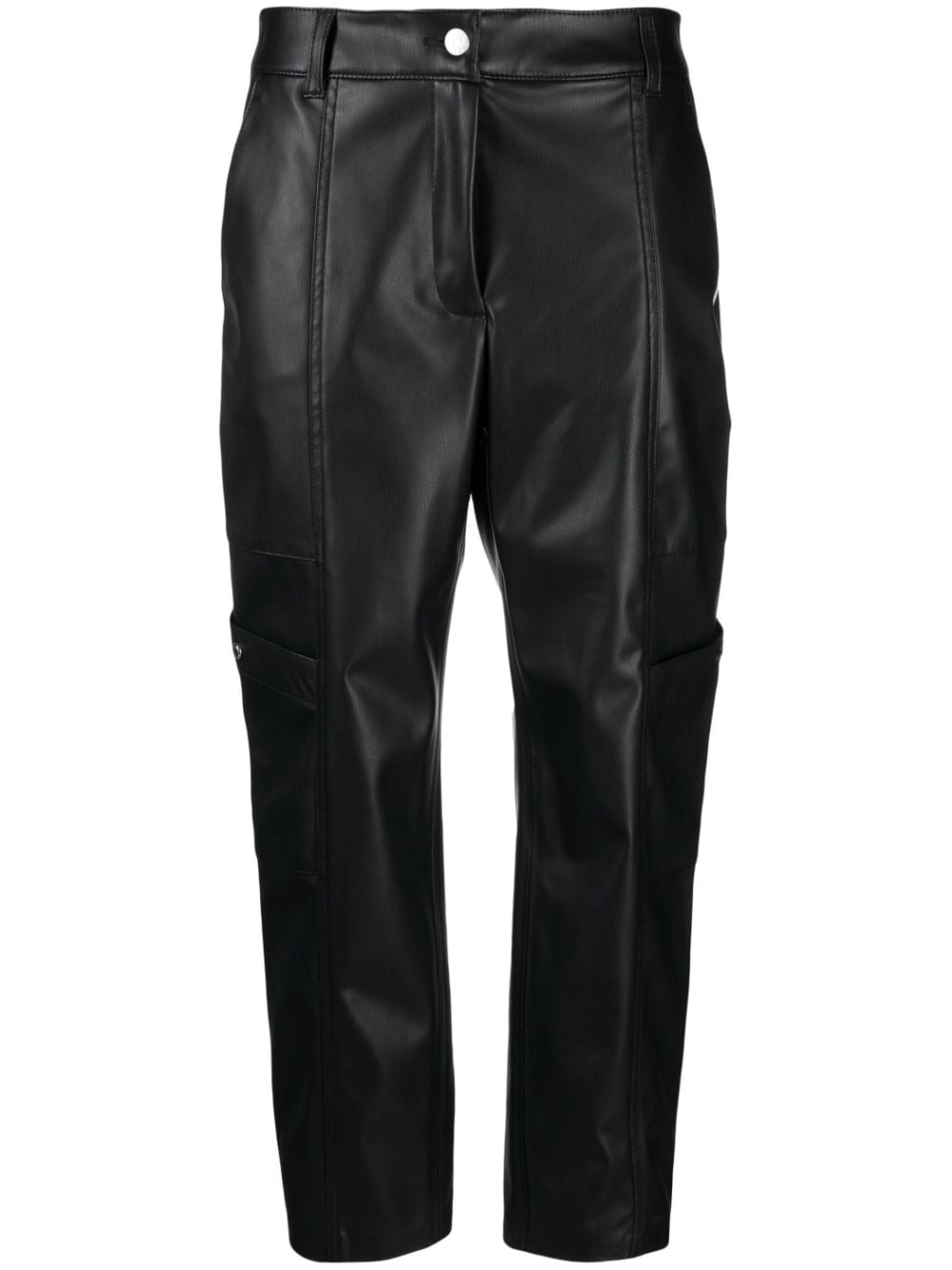 BOSS Halbhohe Tapered-Hose - Schwarz von BOSS