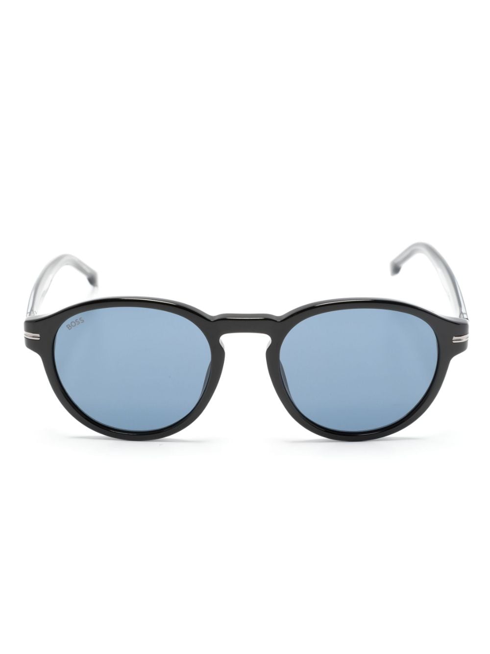 BOSS Sonnenbrille mit rundem Gestell - Schwarz von BOSS