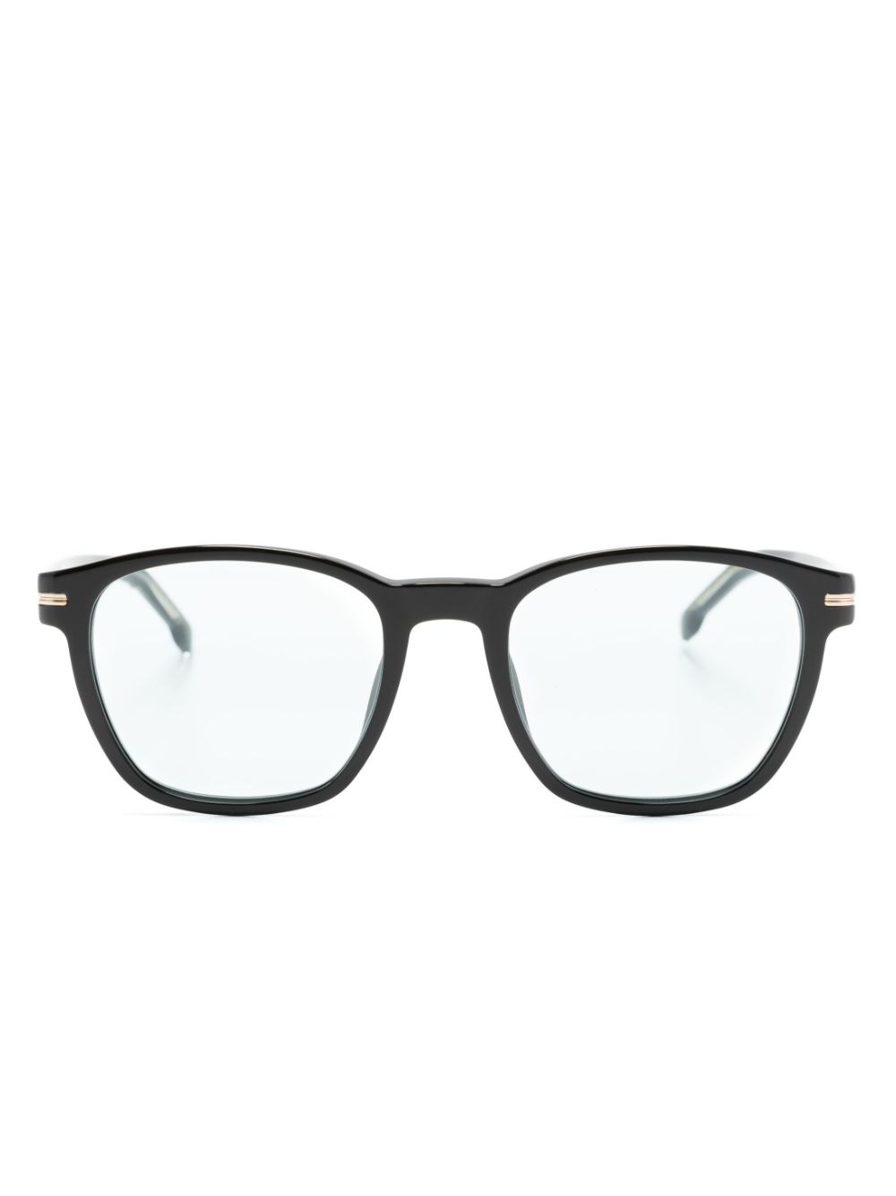 BOSS Sonnenbrille mit eckigem Gestell - Schwarz von BOSS