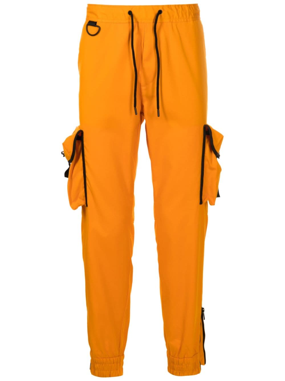 BOSS x Khaby Jogginghose mit Kontrastdetails - Orange von BOSS