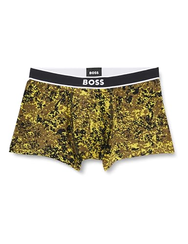 BOSS Men Trunk 24 Print Open Green362, XXL von BOSS