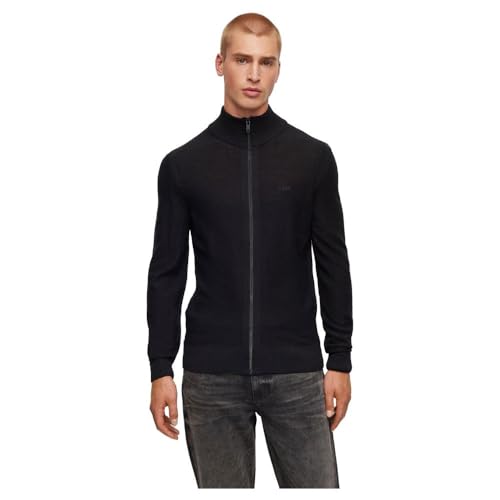BOSS Herren Avac_FZ, Black1, L EU von BOSS