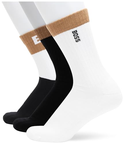 Boss Iconicblock Socks 3 Pairs EU 43-46 von BOSS