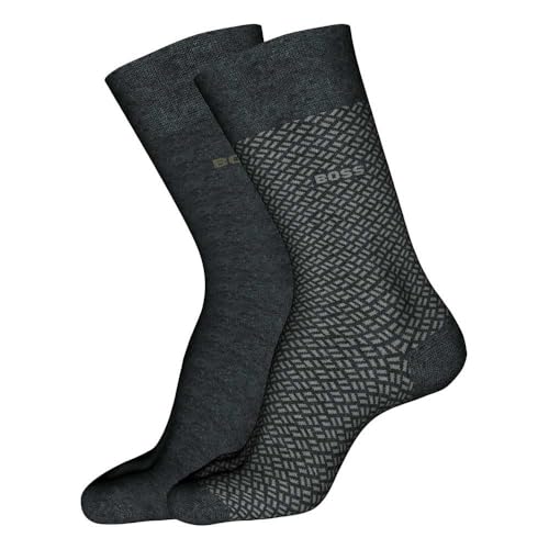 Boss Minicube 10257407 Socks 2 Pairs EU 39-42 von BOSS