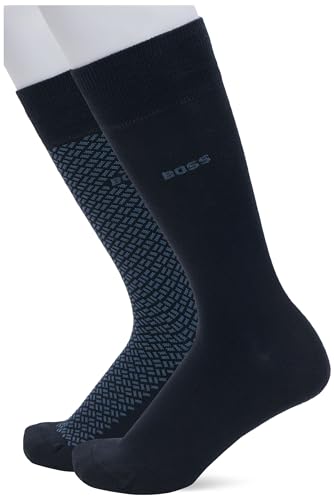 Boss Minicube Cc 10257407 Socks 2 Pairs EU 39-42 von BOSS