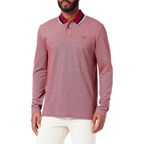 BOSS Herren Peoxfordlong_1, Medium Red614, XL EU von BOSS