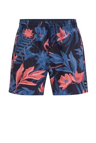 BOSS, Herren Badeshorts Piranha, Navy, M von BOSS