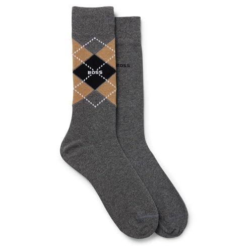 Boss Rs Argyle Col Cc 10254301 Socks 2 Pairs EU 40-46 von BOSS