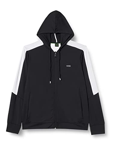 BOSS Herren Sicon Sweatshirt, Black1, XL von BOSS