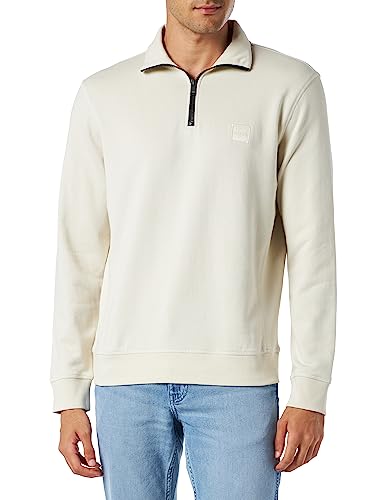 BOSS Men's Zetrust Sweatshirt, Light Beige277, L von BOSS