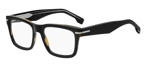 BOSS Herren 1720 Sonnenbrille, Schwarz gestreift, Weiß, 53/20/150 von BOSS Audio Systems