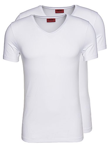 HUGO BOSS MEN T-SHIRT DOUBLE V Stretch Weiss Größe XL HUGO BOSS MEN T-SHIRT DOUBLE V Stretch Weiss Größe XL von HUGO