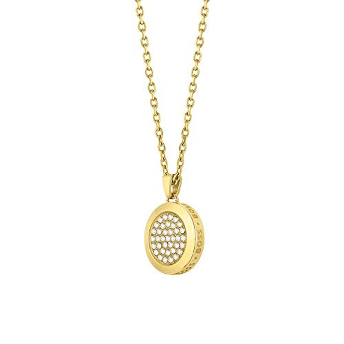 BOSS Jewelry Halskette für Damen Kollektion MEDALLION Gelbgold - 1580300 von BOSS