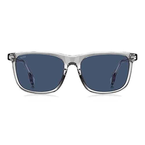 Hugo Boss Unisex Boss 1402/f/s Sunglasses, KB7/KU Grey, 58 von HUGO BOSS