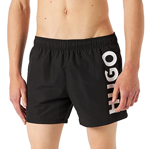 HUGO Herren Abas Badehose, New - Black1, M EU von HUGO