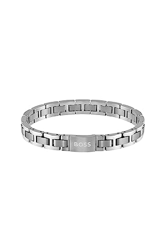 BOSS Jewelry Armband mit Knebelverschluss für Herren Kollektion METAL LINK ESSENTIALS - 1580036 von BOSS