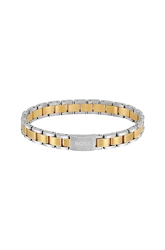 BOSS Jewelry Armband mit Knebelverschluss für Herren Kollektion METAL LINKS ESSENTIALS - 1580195 von BOSS