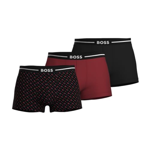 BOSS Herren Trunk 3P Bold Design,Open Miscellaneous977,S von BOSS