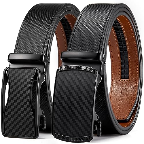 BOSTANTEN 2 Stück Gürtel Herren, Ledergürtel für Herren mit Ratsche Automatikschließe Business Anzug Gürtel Breit 35mm,Größe Angepasst BOSTANTEN 2 Stück Gürtel Herren, Ledergürtel für Herren mit Ratsche Automatikschließe Business Anzug Gürtel Breit 35mm,Größe Angepasst von BOSTANTEN