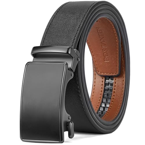 BOSTANTEN Herrengürtel aus Leder mit Ratschengürtel für Herren, elegant und lässig, mit verstellbarer Schnalle, Größe Angepasst BOSTANTEN Herrengürtel aus Leder mit Ratschengürtel für Herren, elegant und lässig, mit verstellbarer Schnalle, Größe Angepasst von BOSTANTEN