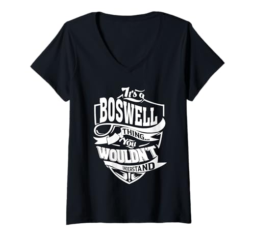 Damen Es ist EIN Geschenk von Boswell T-Shirt mit V-Ausschnitt von BOSWELL FAMILY Ideas Gift