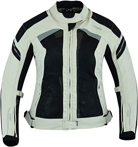 BOSmoto Biker Motorrad Protektoren Jacke Damen Motorradjacke Motorrad Roller Jacke Neu (L, Jacke) von BOSmoto