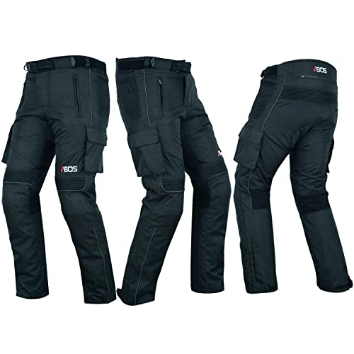 Motorcycle Motorradkombi Frauen Damen Sommer Winter Gepanzerte Textilwasserdichte (Hosen, L) von BOSmoto