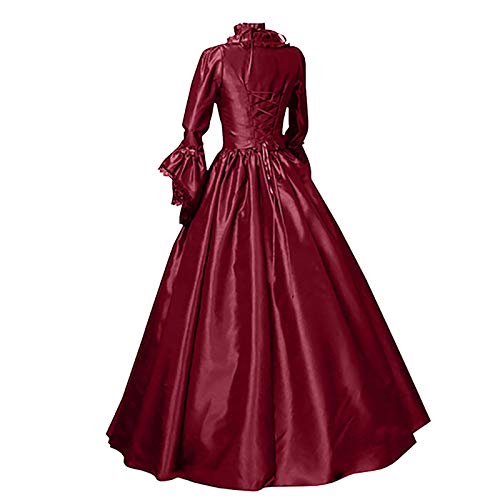 Abendkleider Damen Mittelalter Kleidung Renaissance Prinzessin Kleider Barock Rokoko Kleidung Viktorianisches Königin Maxi Kleider Elegant Ballkleid Cocktailkleid Party Palaststil Kleid Große Größe von BOTCAM