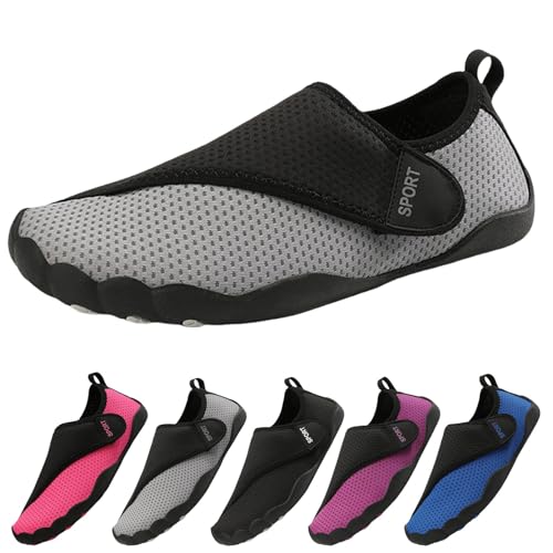 BOTCAM Badeschuhe Unisex Barfussschuhe Herren Wasserschuhe Schwimmschuhe Damen Verschleißfest Und Kratzfest Schnell Trocken Aquaschuhe Strandschuhe Wandern Strand Yoga Surfschuhe Zehenschuhe BOTCAM Badeschuhe Unisex Barfussschuhe Herren Wasserschuhe Schwimmschuhe Damen Verschleißfest Und Kratzfest Schnell Trocken Aquaschuhe Strandschuhe Wandern Strand Yoga Surfschuhe Zehenschuhe von BOTCAM