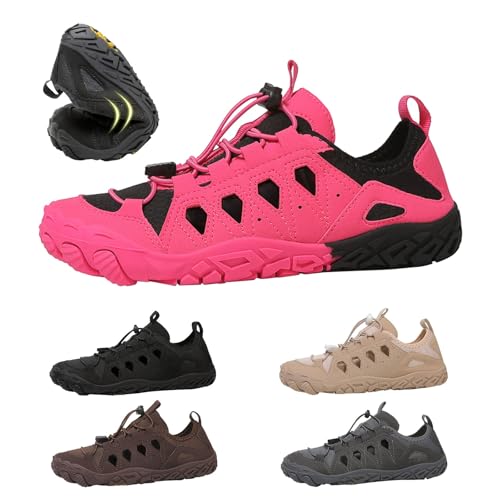 BOTCAM Barfußschuhe Damen Herren Schnell Trocknend Wasserschuhe Badeschuhe Schwimmschuhe Strandschuhe Fitnessschuhe Zehenschuhe Aquaschuhe Atmungsaktiv Surfschuhe Aquaschuhe Strandschuhe von BOTCAM