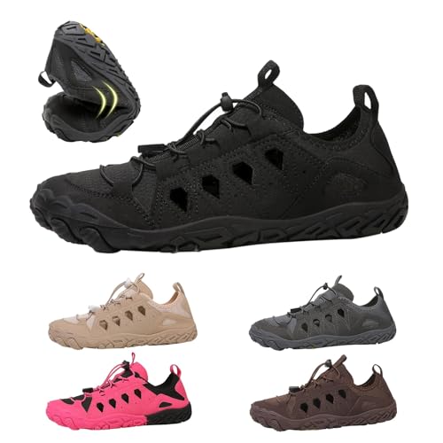 BOTCAM Barfußschuhe Damen Herren Schnell Trocknend Wasserschuhe Badeschuhe Schwimmschuhe Strandschuhe Fitnessschuhe Zehenschuhe Aquaschuhe Atmungsaktiv Surfschuhe Aquaschuhe Strandschuhe von BOTCAM