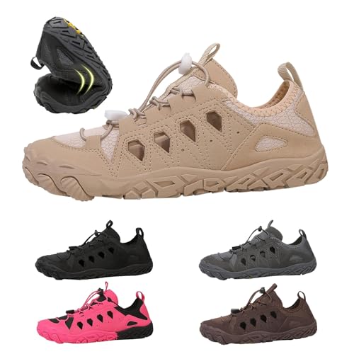 BOTCAM Barfußschuhe Damen Herren Schnell Trocknend Wasserschuhe Badeschuhe Schwimmschuhe Strandschuhe Fitnessschuhe Zehenschuhe Aquaschuhe Atmungsaktiv Surfschuhe Aquaschuhe Strandschuhe von BOTCAM