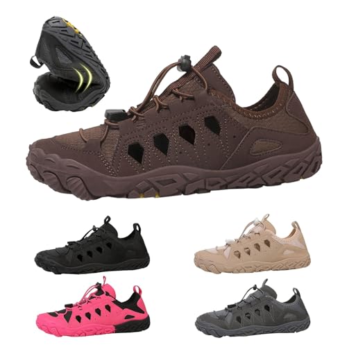 BOTCAM Barfußschuhe Damen Herren Schnell Trocknend Wasserschuhe Badeschuhe Schwimmschuhe Strandschuhe Fitnessschuhe Zehenschuhe Aquaschuhe Atmungsaktiv Surfschuhe Aquaschuhe Strandschuhe von BOTCAM