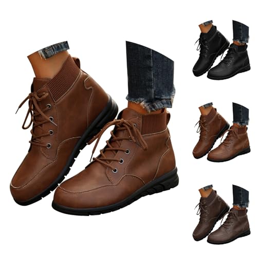 BOTCAM Cowboystiefel Damen Mittelalter Kleidung Halbstiefel Stiefeletten Mit Schnürung PU-Leder Renaissance-Schlupfstiefel Stiefel Ankle Boots Halbhohe Westernstiefel Damenstiefel Übergangsstiefel BOTCAM Cowboystiefel Damen Mittelalter Kleidung Halbstiefel Stiefeletten Mit Schnürung PU-Leder Renaissance-Schlupfstiefel Stiefel Ankle Boots Halbhohe Westernstiefel Damenstiefel Übergangsstiefel von BOTCAM